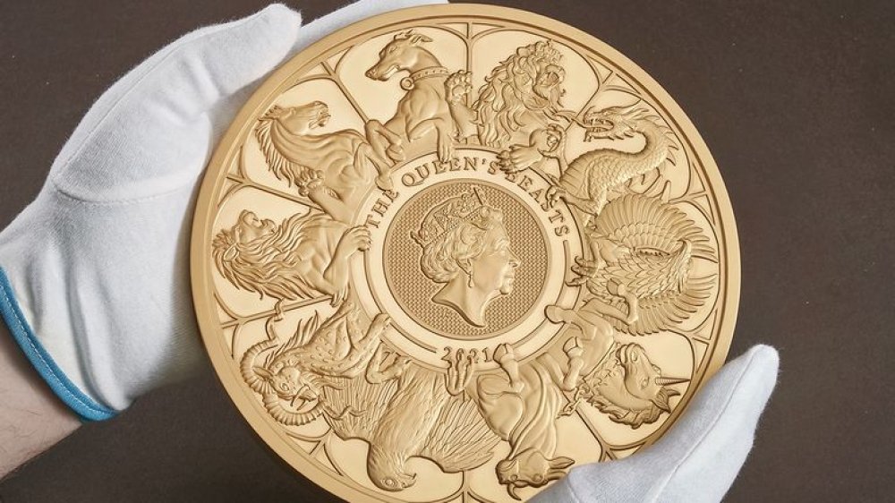 “Royal Mint” 1100 illik tarixində ən böyük sikkəni hazırlayıb
