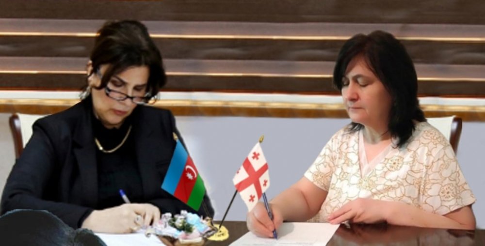 Dövlət Tərcümə Mərkəzi ilə Gürcüstan Milli Yazıçılar İttifaqı arasında memorandum imzalanıb