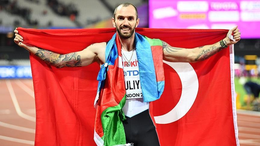 Yüngül atlet Ramil Quliyev Olimpiya Oyunlarında yarımfinala yüksəlib