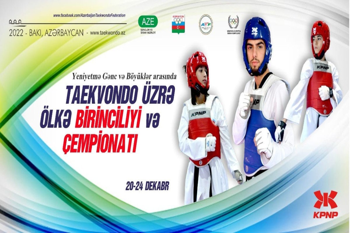 Taekvondo üzrə Azərbaycan çempionatının tarixi açıqlanıb