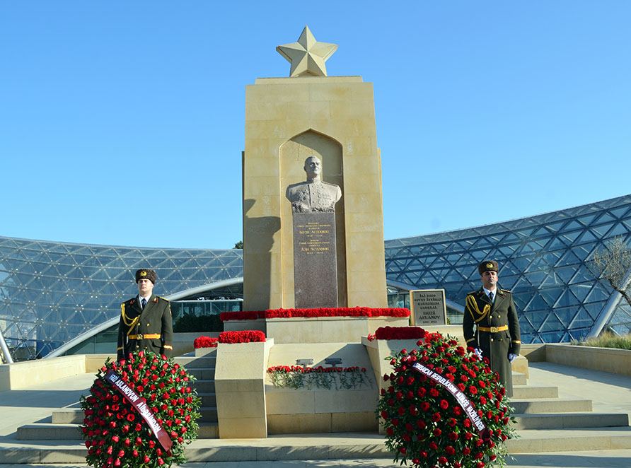 Həzi Aslanovun 113 illiyi qeyd olunub (FOTO/VİDEO)