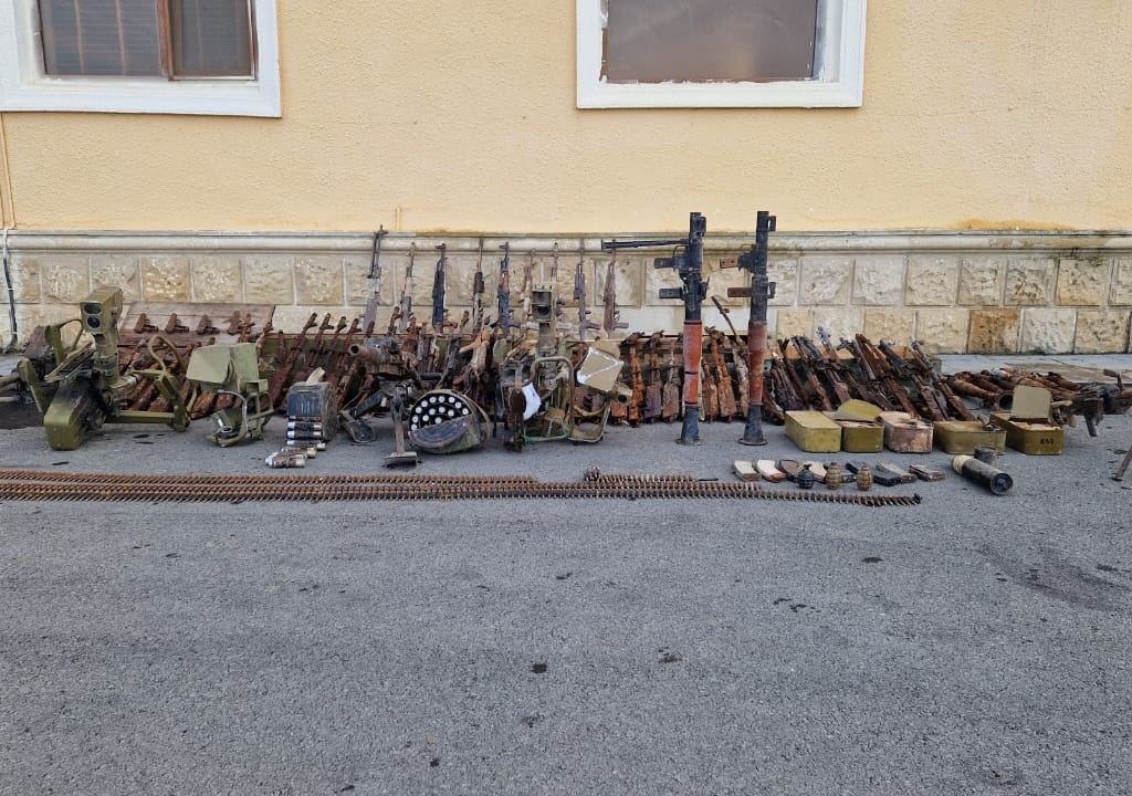 Füzulidə silah-sursat aşkar edilib