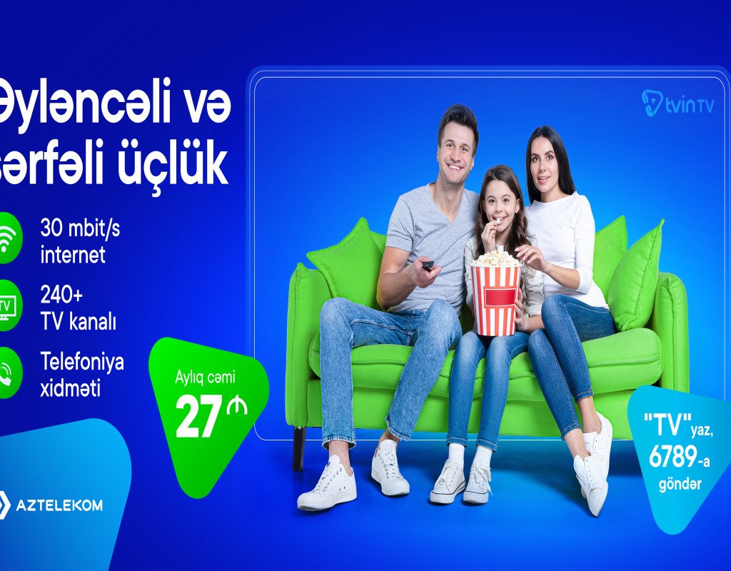 Azərbaycanda yeni rəqəmsal TV xidməti təqdim edilib