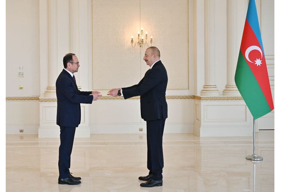 Prezident İlham Əliyev Bolqarıstanın Azərbaycanda yeni təyin olunmuş səfirinin etimadnaməsini qəbul edib