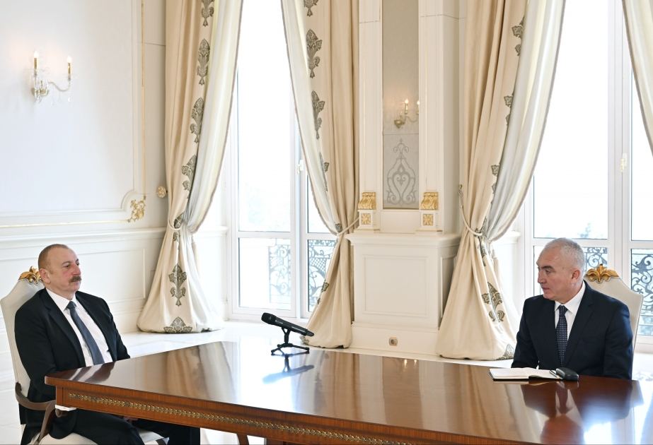 Prezident İlham Əliyev Laçına yeni təyin edilən xüsusi nümayəndəni qəbul edib