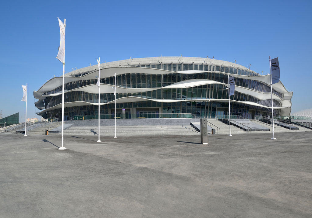 Bakıda bədii gimnastika üzrə AGF Trophy beynəlxalq turnirinin təntənəli açılış mərasimi olub