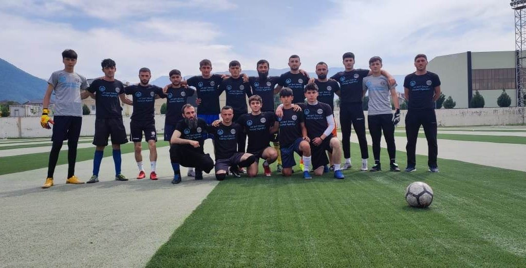 "Ulu Öndər" Kubokunda sonuncu yarımfinalçı Qax komandası oldu - FOTOLAR