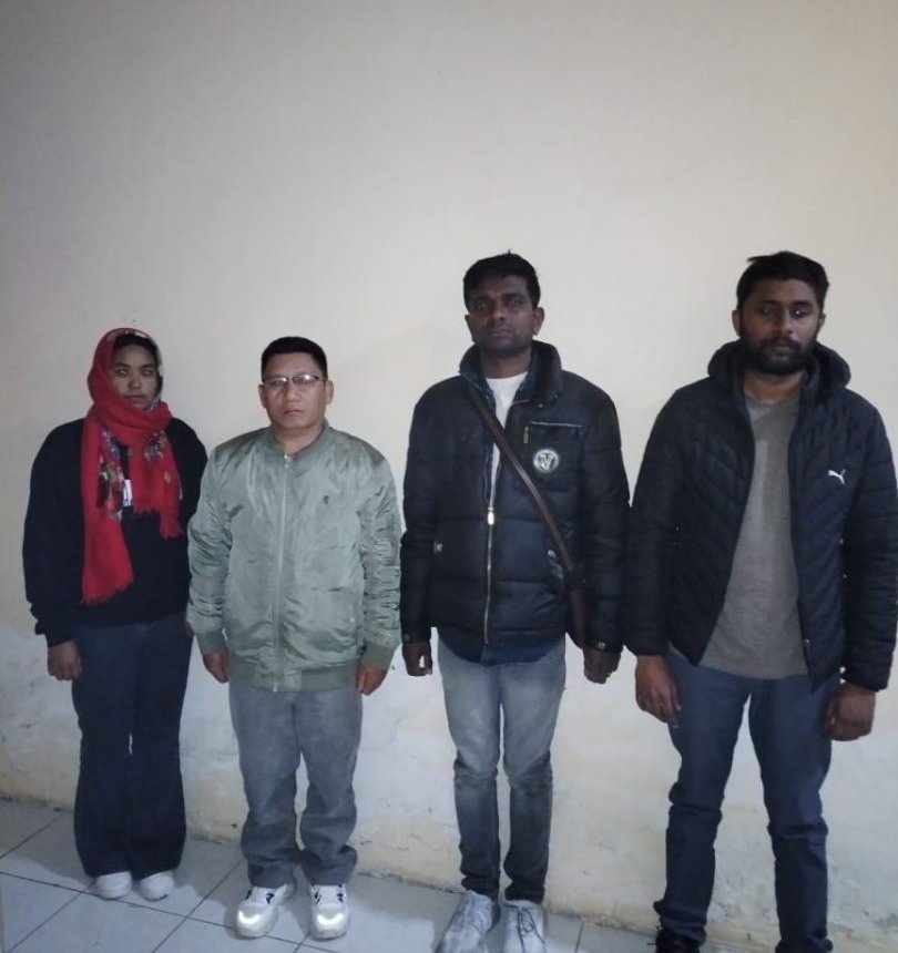 Azərbaycan sərhədini pozmağa cəhd edən Nepal və Şri-Lanka vətəndaşları saxlanılıb