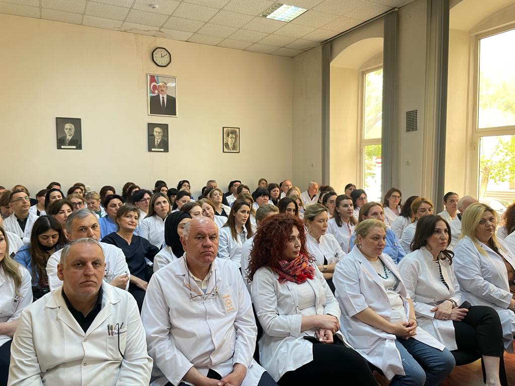 TƏBİB-in tabeliyindəki RDZM-də "Heydər Əliyev və müasir səhiyyəmiz"adlı tədbir keçirilib