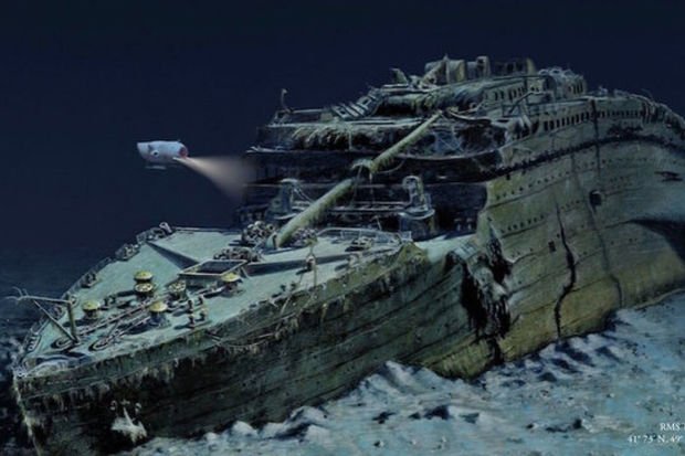 “Titanik” gəmisinin qalıqları ilk dəfə tam ölçüdə görüntüləndi - FOTO/VİDEO