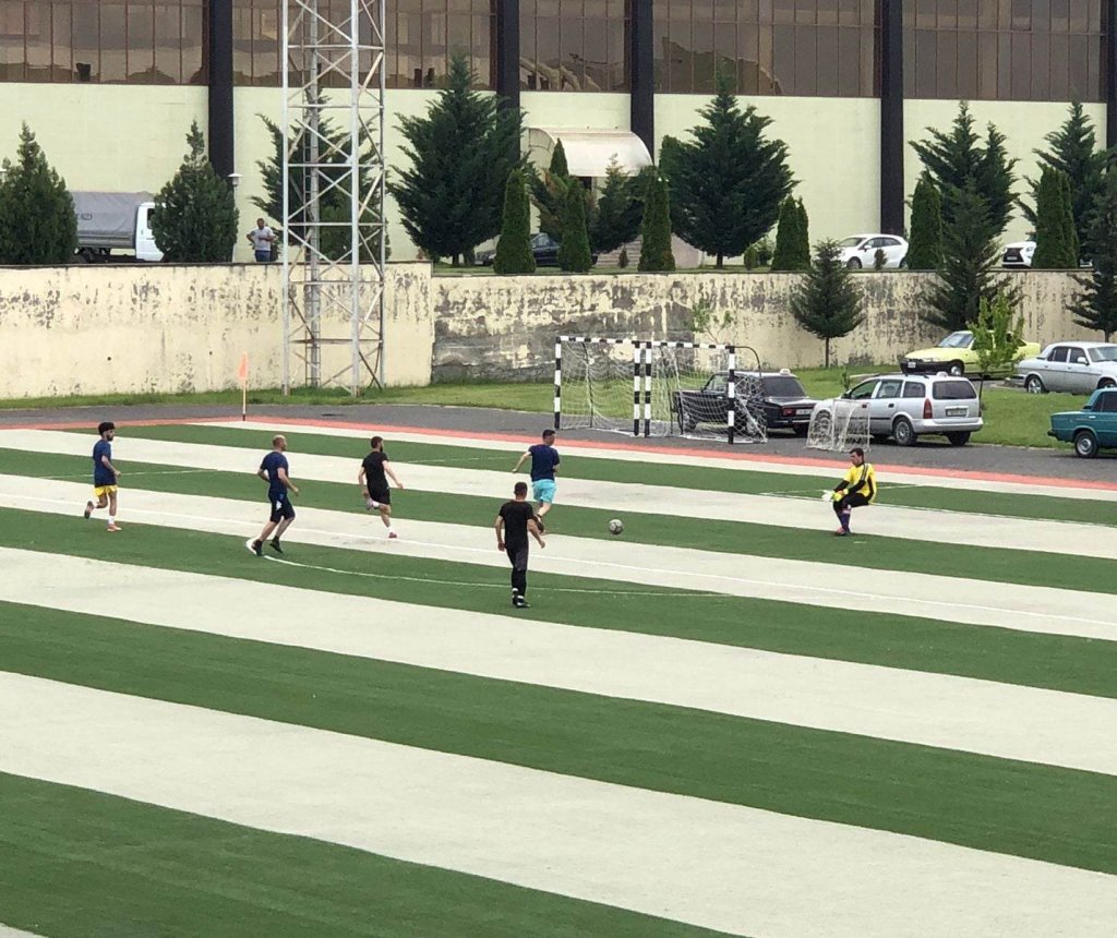 "Ulu Öndər" Kubokunda sonuncu yarımfinalçı Qax komandası oldu - FOTOLAR