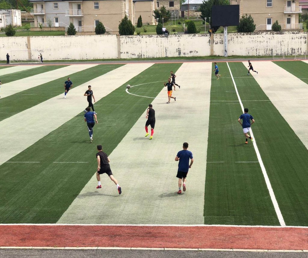 "Ulu Öndər" Kubokunda sonuncu yarımfinalçı Qax komandası oldu - FOTOLAR