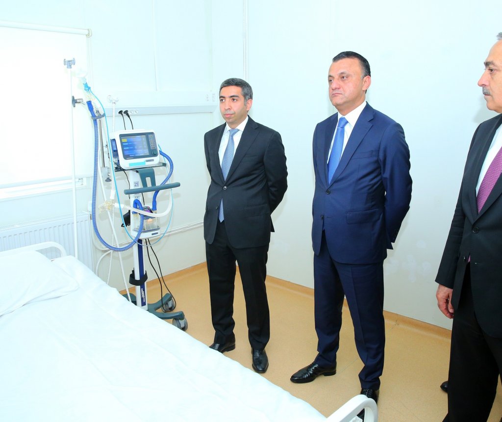 Saray Modul tipli Vərəm Əleyhinə Xəstəxananın açılış mərasimi keçirilib