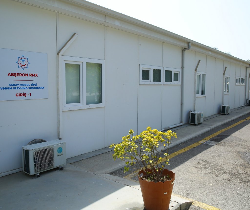Saray Modul tipli Vərəm Əleyhinə Xəstəxananın açılış mərasimi keçirilib