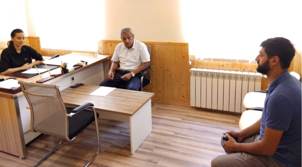 Səbinə Xasayeva Lökbatan  qəsəbəsində  seçicilərlə görüşüb