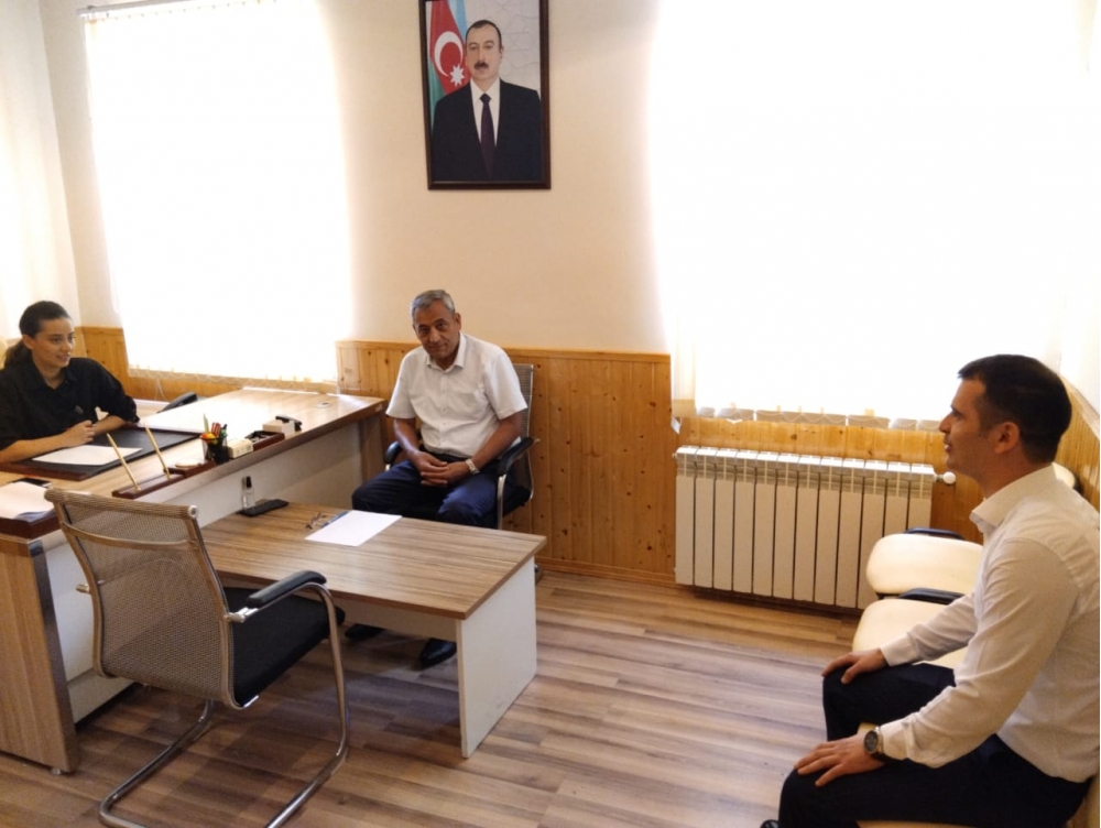 Səbinə Xasayeva Lökbatan  qəsəbəsində  seçicilərlə görüşüb