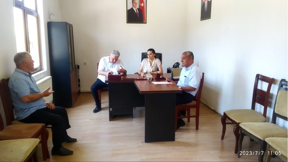 Səbinə Xasayeva 28 May qəsəbəsində seçicilərlə görüşüb FOTO
