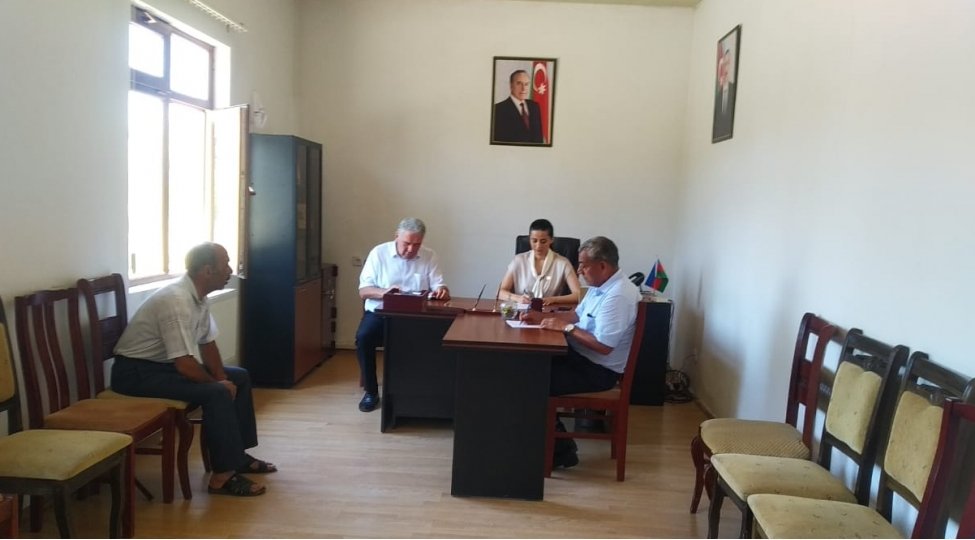 Səbinə Xasayeva 28 May qəsəbəsində seçicilərlə görüşüb FOTO