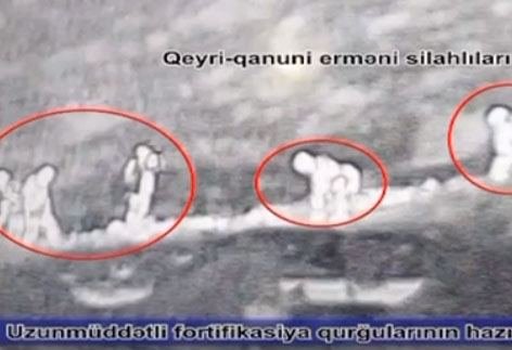 Qarabağdakı qeyri-qanuni erməni silahlı dəstələri səngərlər qazır