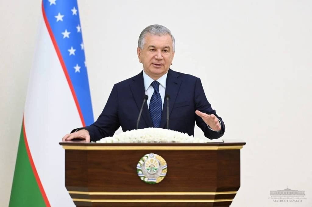 Azərbaycanda dövlət səfərində olan Özbəkistan Prezidenti Şavkat Mirziyoyev Füzuli rayonuna gəlib