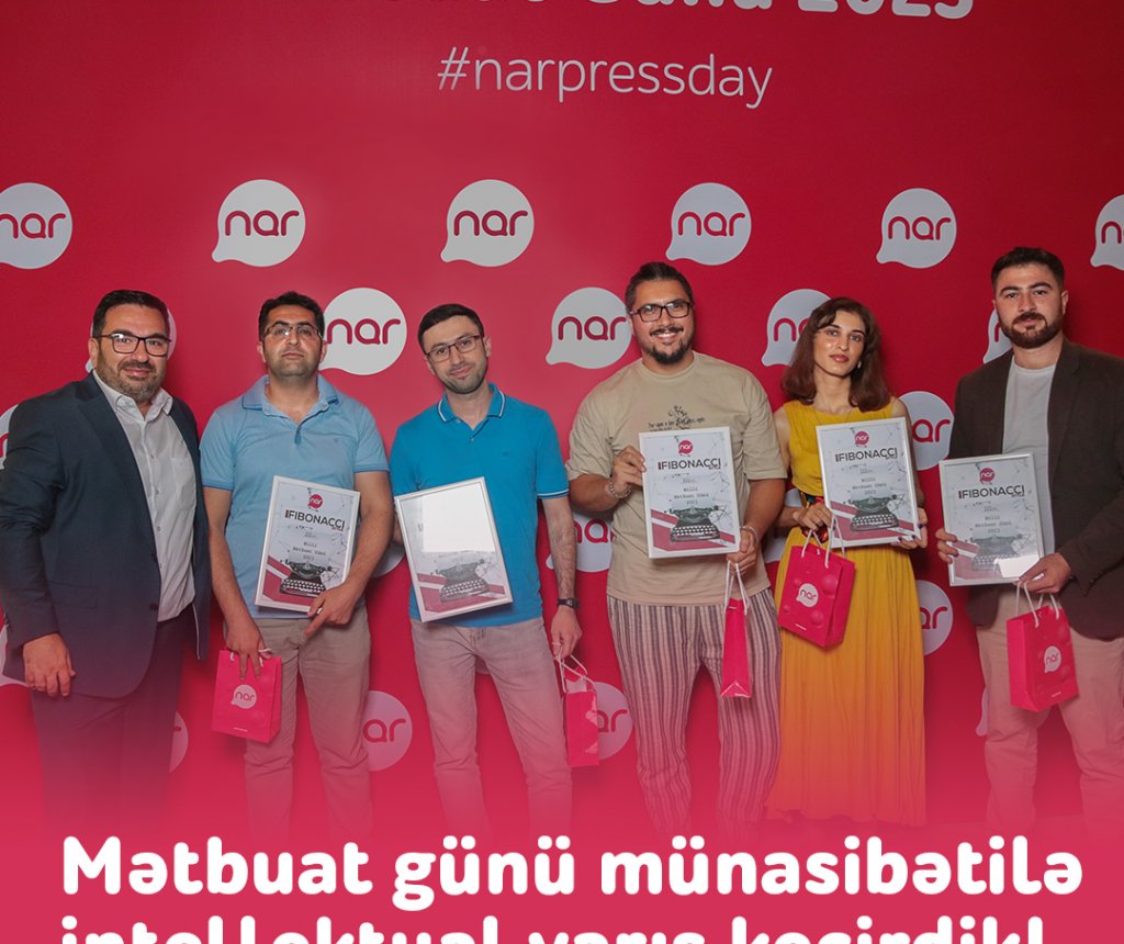 Milli mətbuat günü münasibətilə intellektual yarış keçirildi