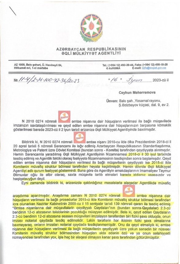 "SHAURMA №1"-i saxta imza ilə adına keçirmək istəyən ŞƏXSİN KİMLİYİ BƏLLİ OLDU