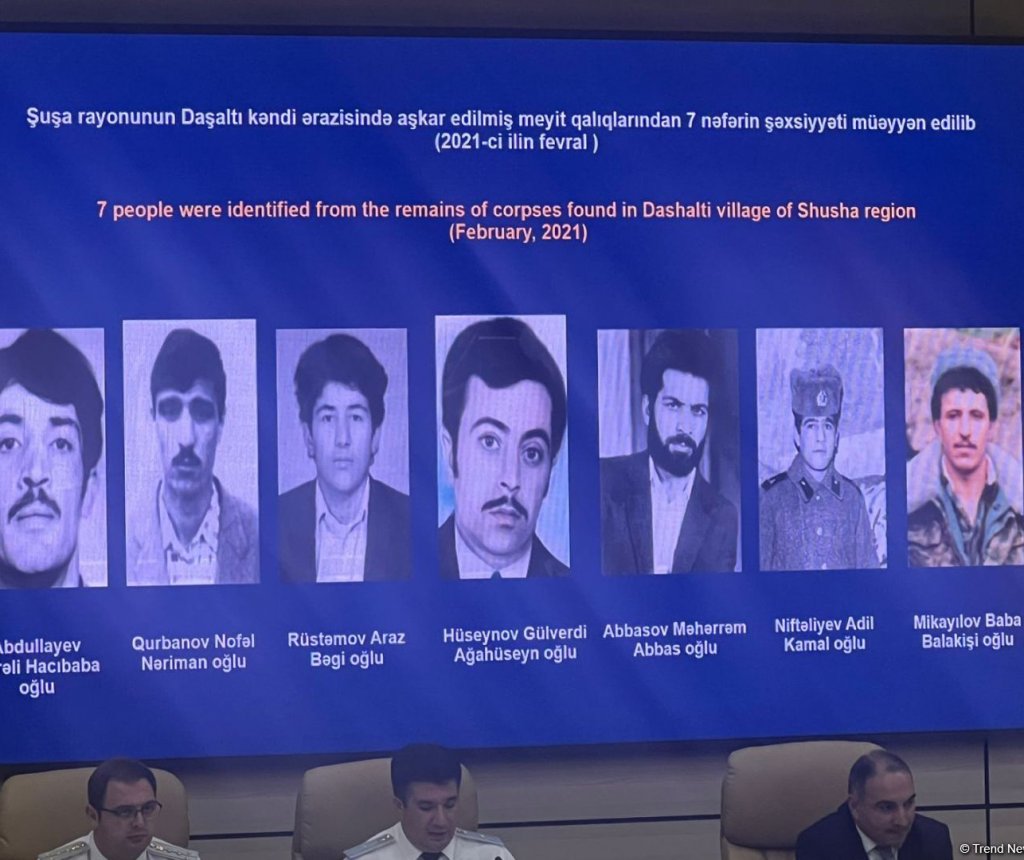 Kütləvi məzarlıqlarda tapılan qalıqlardan 15 nəfərin ADI - SİYAHI