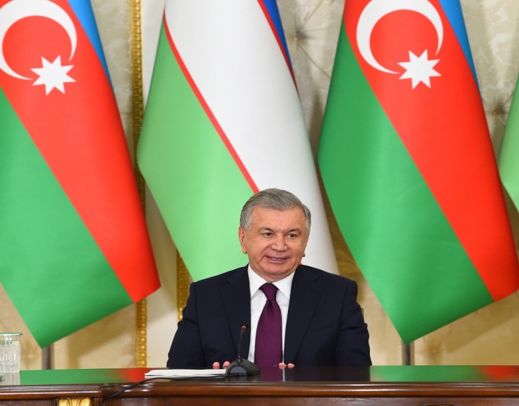Özbəkistan Prezidenti Füzulinin Baş planı ilə tanış olub