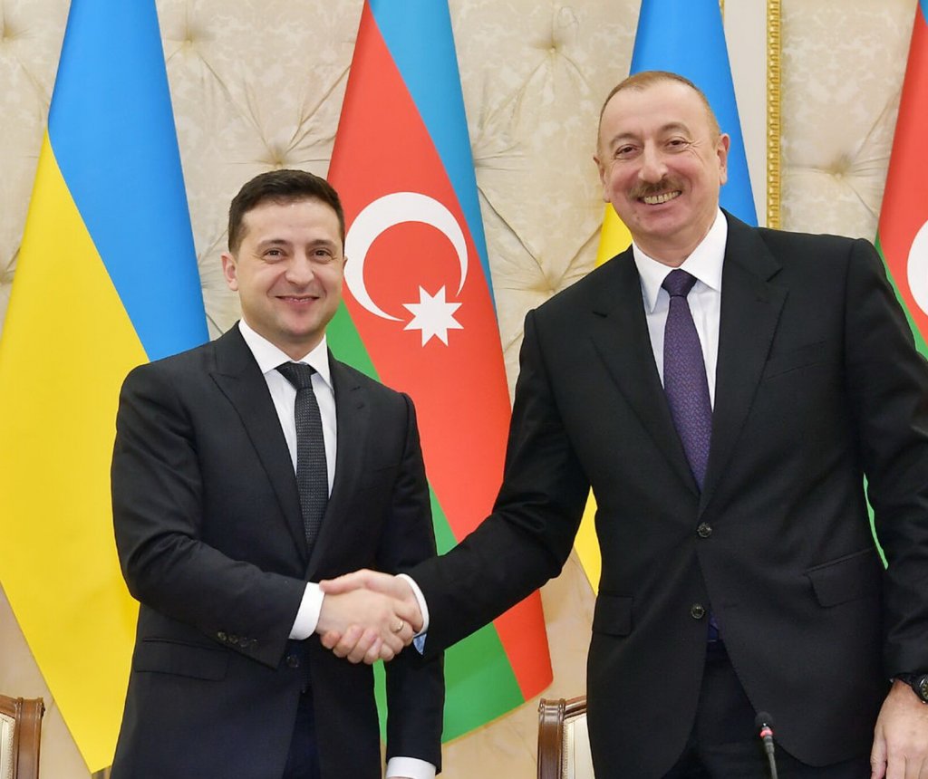 Prezident İlham Əliyev Ukraynanın Prezidenti Volodimir Zelenskiyə təbrik məktubu göndərib
