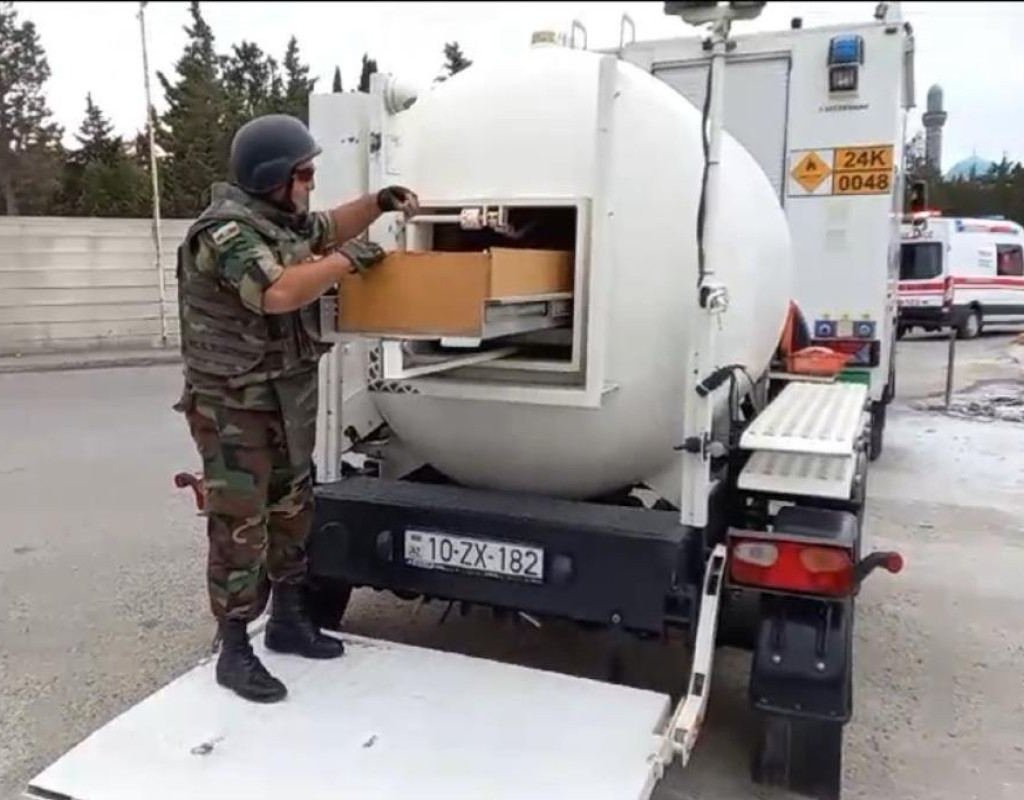 Bakıda əl qumbarası aşkarlanıb