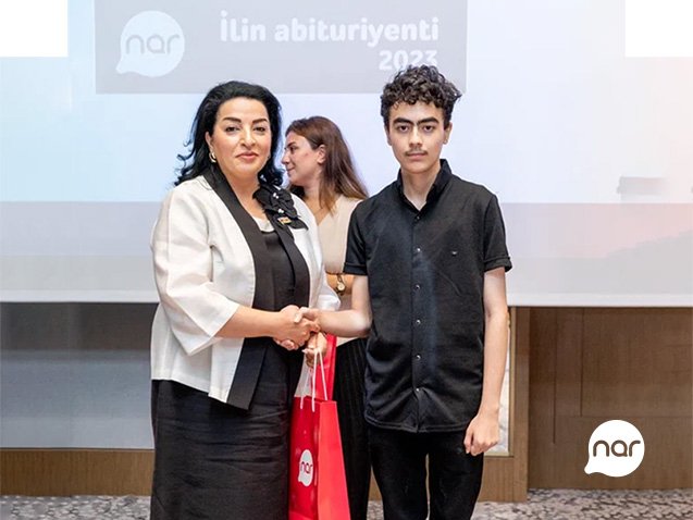 “Nar”dan təhsilə dəstək: Ən çox bal toplayan abituriyentlər mükafatlandırıldı