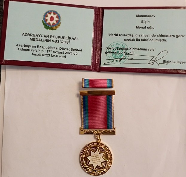 «TƏZADLAR»IN ƏMƏKDAŞLARI DÖVLƏT SƏRHƏD XİDMƏTİNİN MEDALLARI İLƏ TƏLTİF EDİLDİ- FOTOLAR