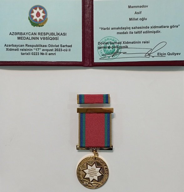 «TƏZADLAR»IN ƏMƏKDAŞLARI DÖVLƏT SƏRHƏD XİDMƏTİNİN MEDALLARI İLƏ TƏLTİF EDİLDİ- FOTOLAR