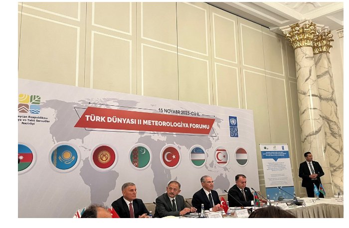 Bakıda Türk Dünyası II Meteorologiya Forumu keçirilir