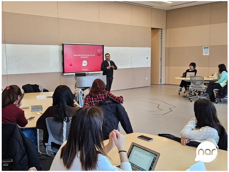“Nar” sosial məsuliyyətli biznes modelini ADA Universitetində təqdim etdi