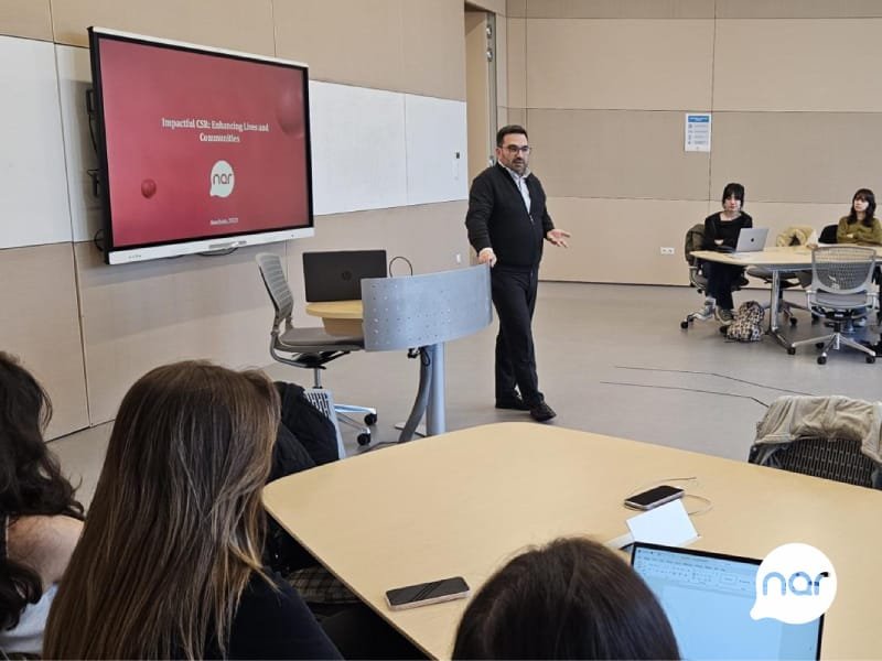 “Nar” sosial məsuliyyətli biznes modelini ADA Universitetində təqdim etdi
