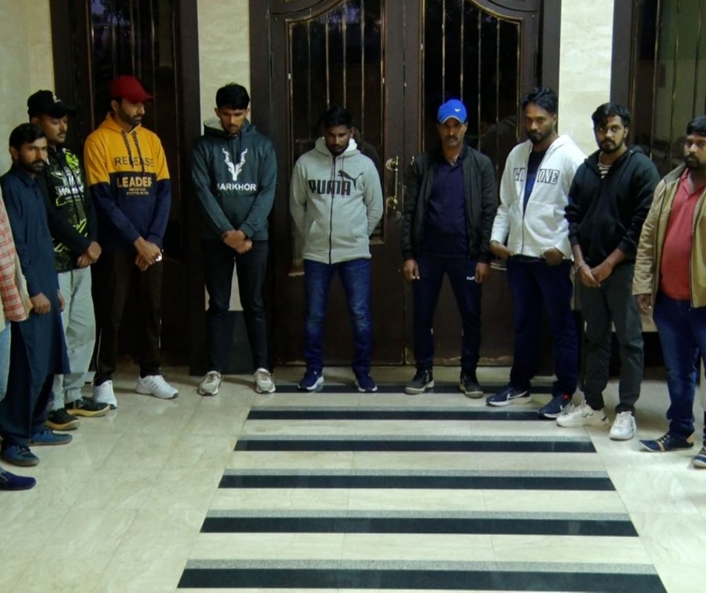 Bakıda qanunsuz yaşayan 12 xarici miqrant saxlanıldı