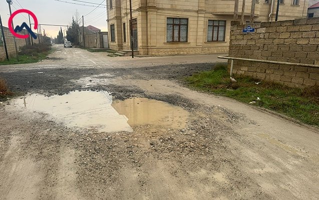 Şəhidin adını daşıyan küçə niyə bu vəziyyətdədir? - Başçının NƏZƏRİNƏ...