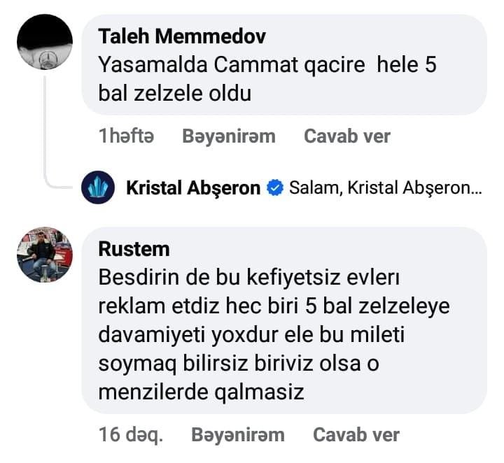 “Kristal Abşeron”la bağlı YENİ İTTİHAMLAR... - BU NƏDİ BELƏ?!