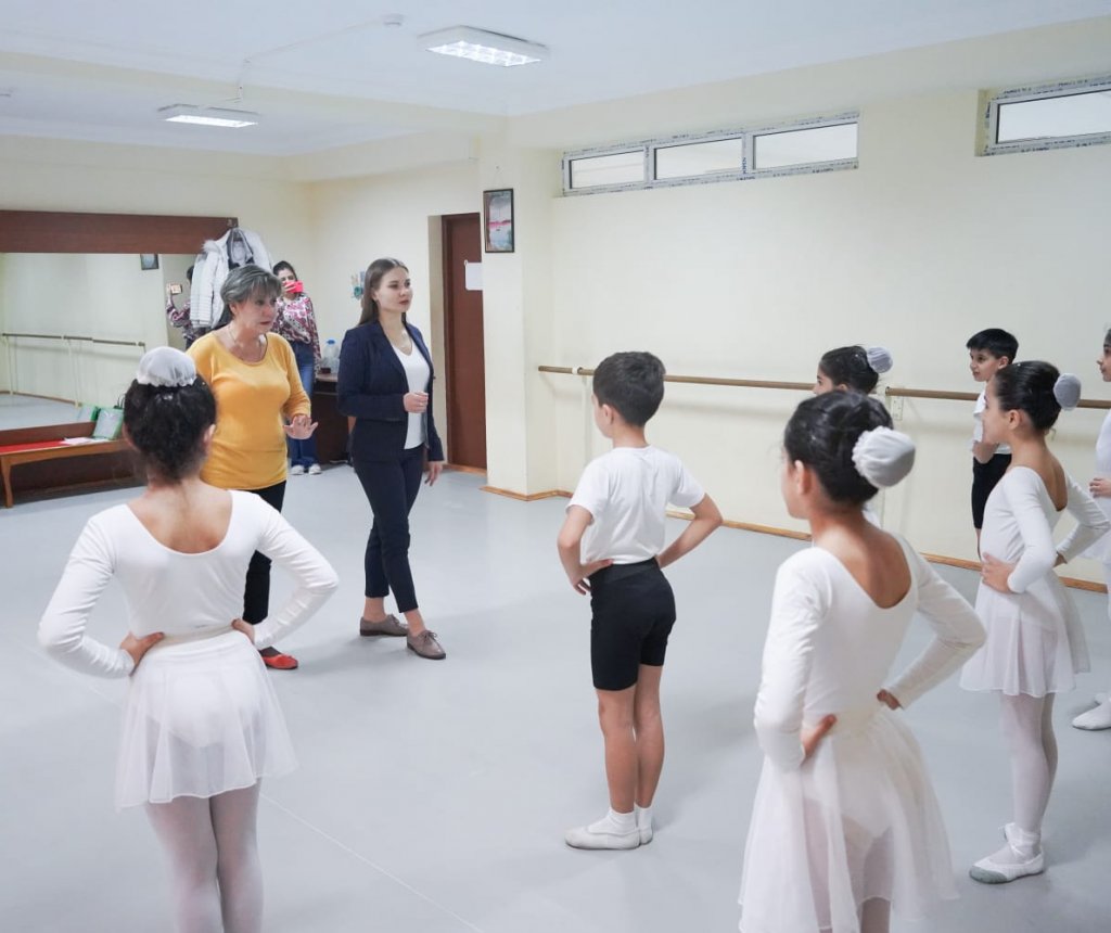 Bakı Xoreoqrafiya Akademiyasında növbəti ustad dərsləri keçirilib - FOTOLAR