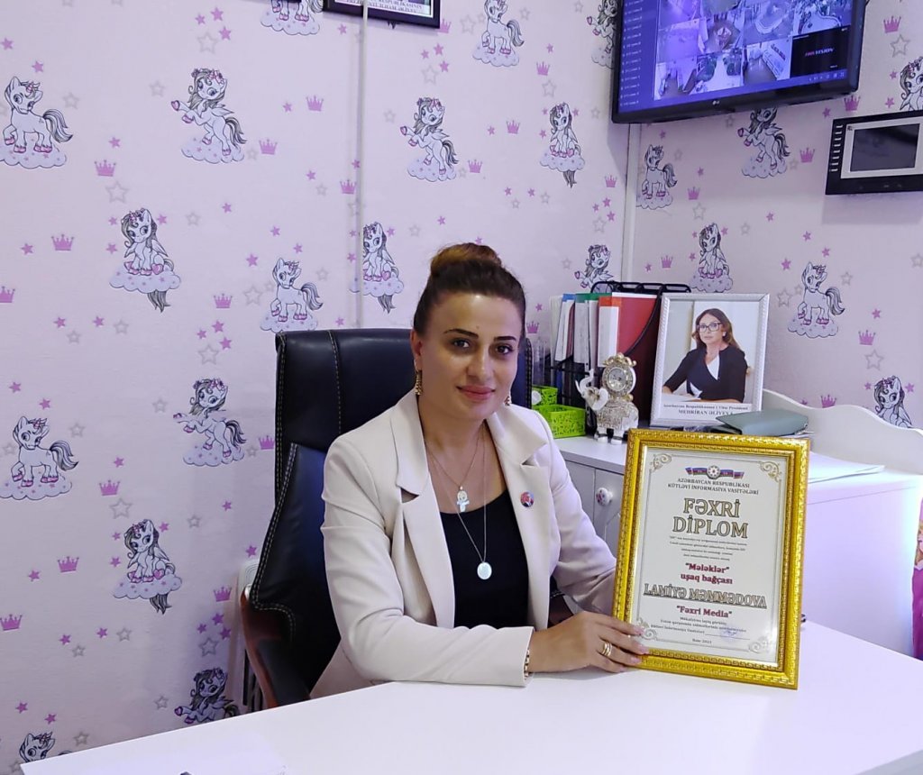 "Mələklər" uşaq bağçasının rəhbəri Lamiyə Məmmədova: "Bu bağça mənim üçün mənəvi dəyər daşıyır"