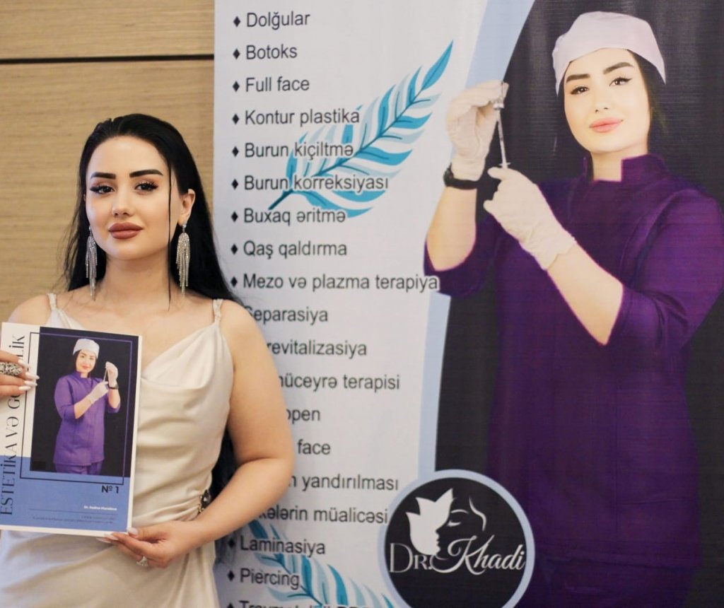 Həkim-kosmetoloq Xədicə Muradova: "Xanımları gözəlləşdirmək və komplekslərdən azad etmək əsas iş prinsipimdir"