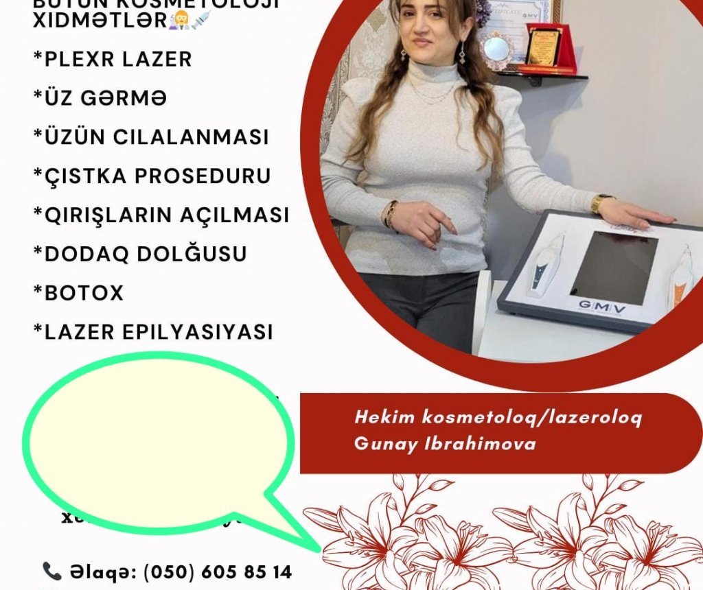 Kosmetoloq Günay İbrahimova: "Xanımları gözəlləşdirmək əsas iş prinsipimdir" 