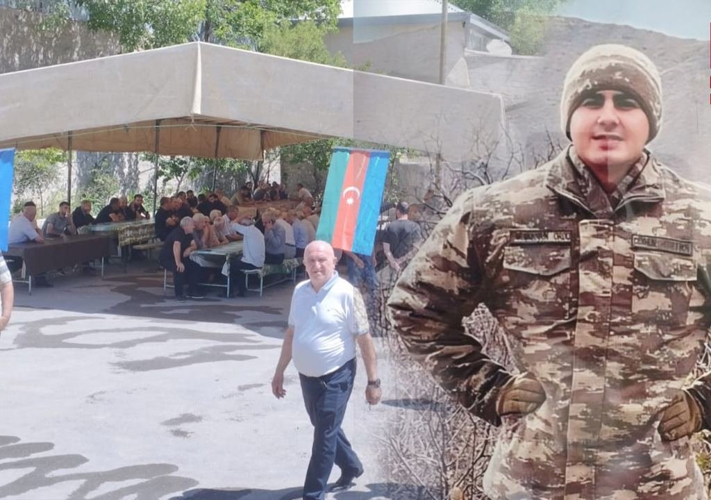 Naxçıvanda Ceyhun Hüseynovun hüzr mərasimindən VİDEOREPORTAJ