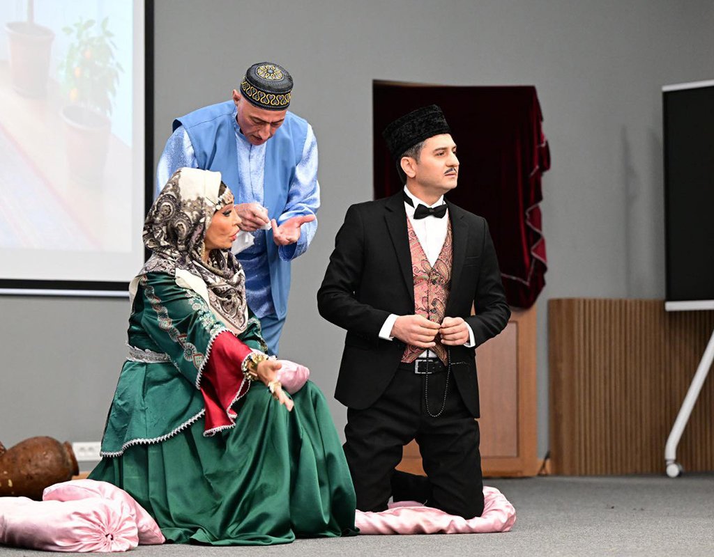 Qarabağ Universitetində “Arşın mal alan” operettası nümayiş olundu - Fotolar